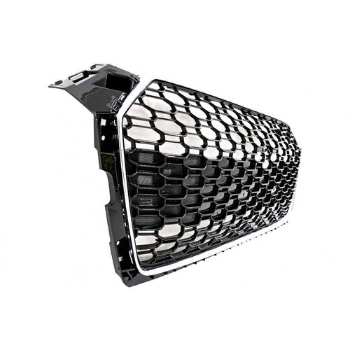 per AUDI A5 F5 2016-2019 Griglia Radiatore RS5 Design Nero/Cromato