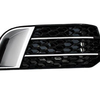Griglie laterali Coperture fendinebbia per Audi A1 8X (2010-2015) RS1 Design Ner