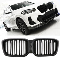per BMW X3 X4 G01 G02 LCI GRIGLIA NERO OPACO