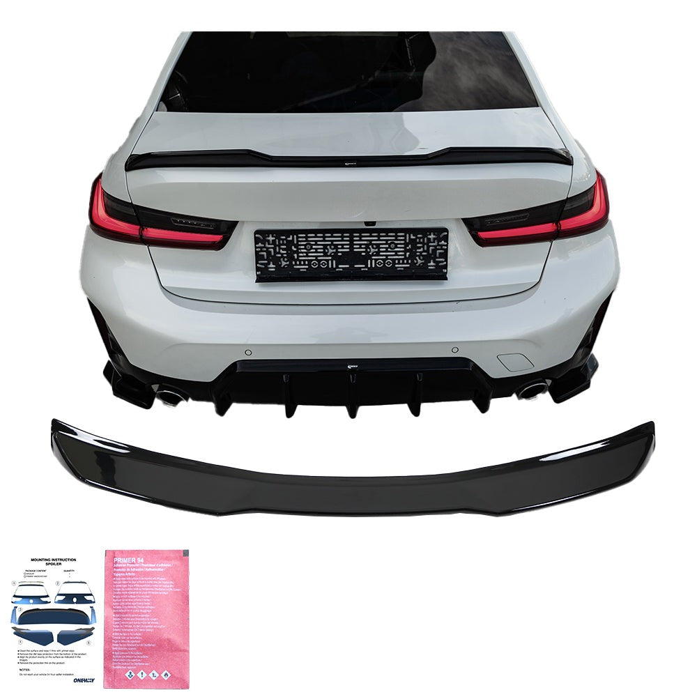 Spoiler da tetto per BMW Serie 3 M-Pack / M340i G20 Berlina 2018+ / BMW M3 G80 – vista 6