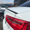 Spoiler per bagagliaio per Audi A6 C7 4G 4 porte (2011-2018) Nero opaco