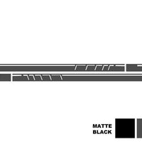 Decalcomanie laterali Adesivo in vinile Grigio scuro per Mercedes CLA W117 C117