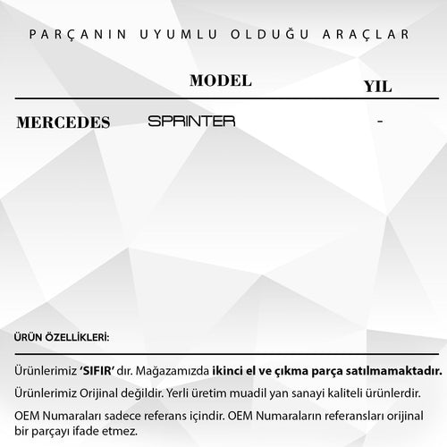 Kit Riparazione Motore Climatizzatore Mercedes Sprinter