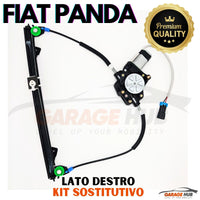 ALZACRISTALLI ELETTRICO ANTERIORE DESTRO DX +MOTORINO FIAT PANDA 169 2003>2013