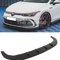 Lama Anteriore Tuning per VW GOLF 8, MK8 dal 2020 GTD, GTI, R LINE Nero Lucido