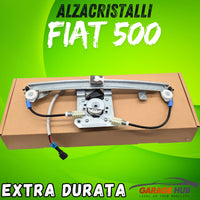 ALZACRISTALLI SUPER DURATA + MOTORINO-> ANT. DESTRA-> FIAT 500 3 Porte >2007