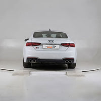 DIFFUSORE *S5 LOOK* per AUDI A5 dal 2021+ S-LINE Restyling NERO LUCIDO ABS