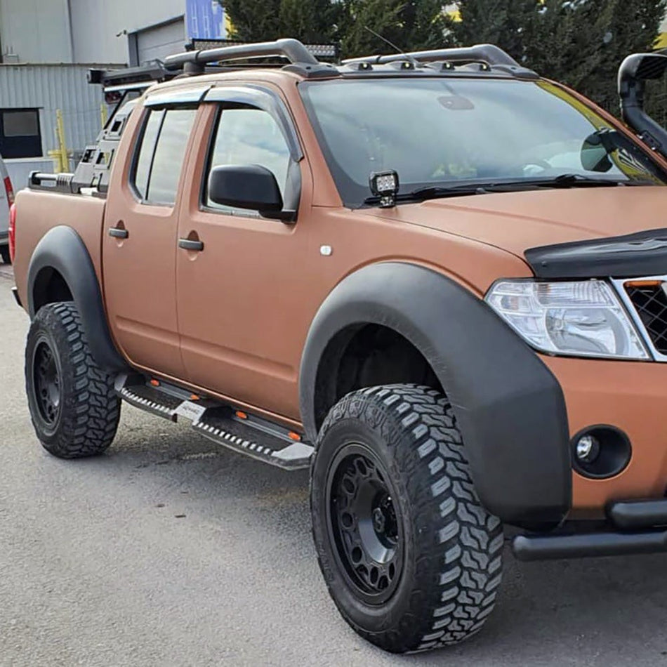 Parafanghi allargati compatibili con NISSAN Navara D40 Facelift 2010-2014 con om