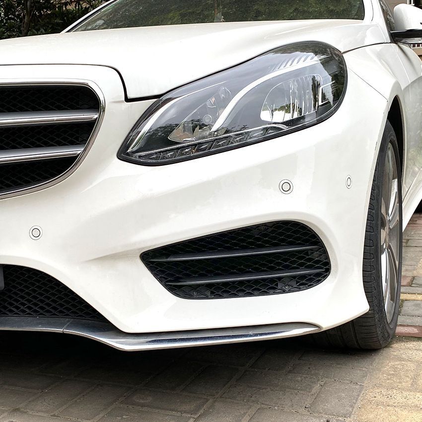 Griglia paraurti + alette adatte per Mercedes W212 S212 Classe E con equipagg...