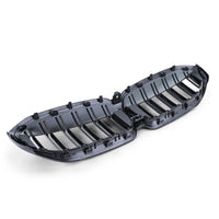 GRIGLIA Doppia Barra per BMW Serie 3 (2019-2022) G20 G21 pre-restyle NERO LUCIDO