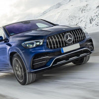 Griglia anteriore centrale per Mercedes GLE SUV W167 V167 GLE Coupe C167 Pacchet
