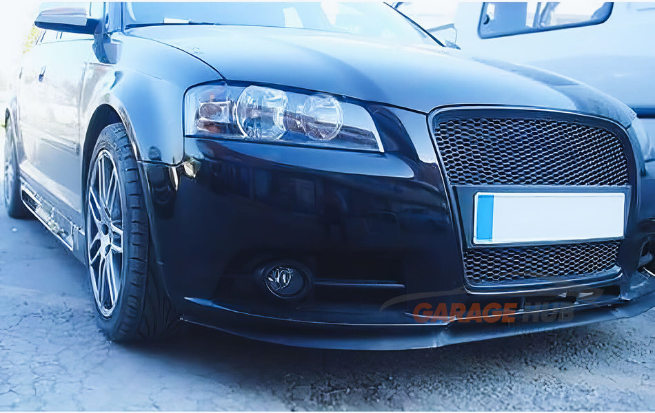 LAMA Anteriore "RS3" per AUDI A3 8P (2003-2008) Sotto Paraurti Splitter Labbro