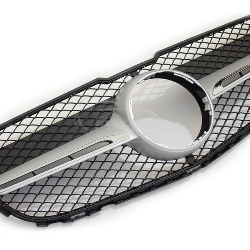 Griglia sportiva per Mercedes X204 Classe GLK cromata FACELIFT AMG LOOK