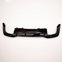 DIFFUSORE *S5 LOOK* per AUDI A5 dal 2021+ S-LINE Restyling NERO LUCIDO ABS