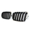 per X6 E71 2008-2014 Griglia Radiatore M Look Nero Cromato