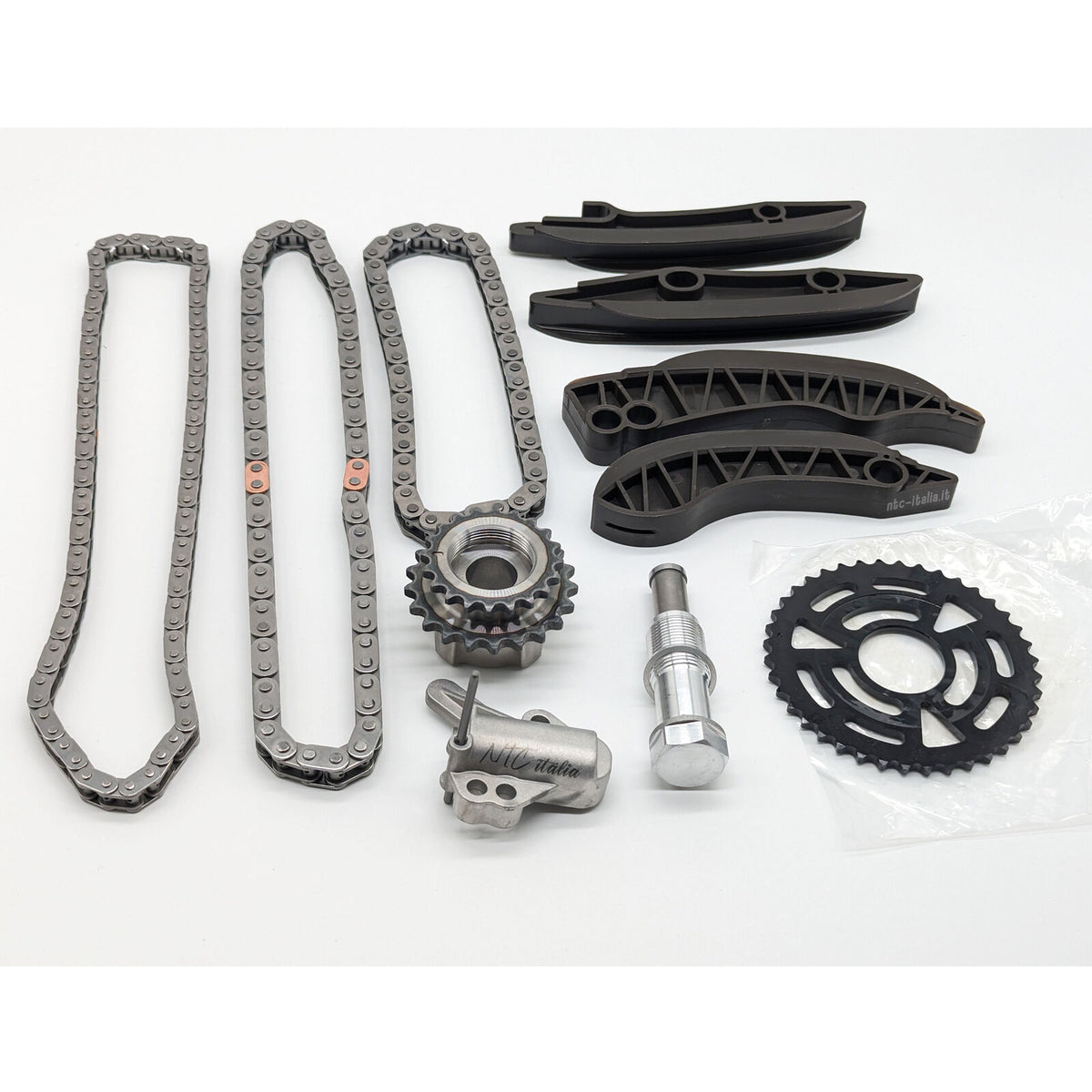 KIT CATENA DISTRIBUZIONE 11 PEZZI MOTORI N47 BMW SERIE 1 3 4 5 X1 E90 E81 E84...