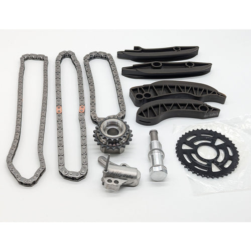 KIT CATENA DISTRIBUZIONE 11 PEZZI MOTORI N47 BMW SERIE 1 3 4 5 X1 E90 E81 E84...