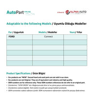 Interruttore micro per Ford Connect - DESTRO (Stagnante) - 10 pezzi