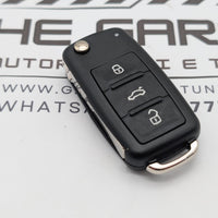 TELECOMANDO GUSCIO CHIAVE compatibile per VW GOLF 6, VI Polo 6R Passat B7 CC