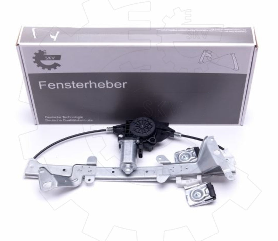 ALZACRISTALLI ELETTRICO + MOTORINO ANTERIORE Destra PER FORD FIESTA 2002-2008