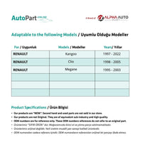 5 Pulsanti Apertura Finestre Renault Clio Megane Kangoo