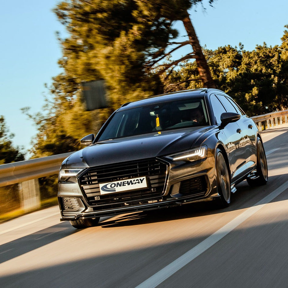 Splitter anteriore per AUDI A6 S-Line / S6 C8 2019+ v3 con ABE TÜV