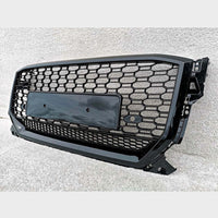 per AUDI Q2 GA 2016-2020 Griglia Radiatore RSQ2 Look Nero Lucido