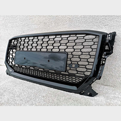 per AUDI Q2 GA 2016-2020 Griglia Radiatore RSQ2 Look Nero Lucido