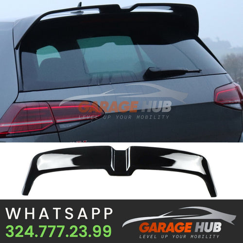SPOILER "OETTINGER MOD" per VW GOLF 7 / 7.5 per -> Standard / R-Line NERO LUCIDO