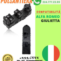Pulsantiera Alza cristalli per ALFA ROMEO Giulietta 2010-2020 940 ALTA QUALITA'