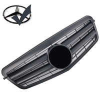 Griglia sportiva per Mercedes W212 S212 E FINO AL 2013 nero opaco AMG LOOK
