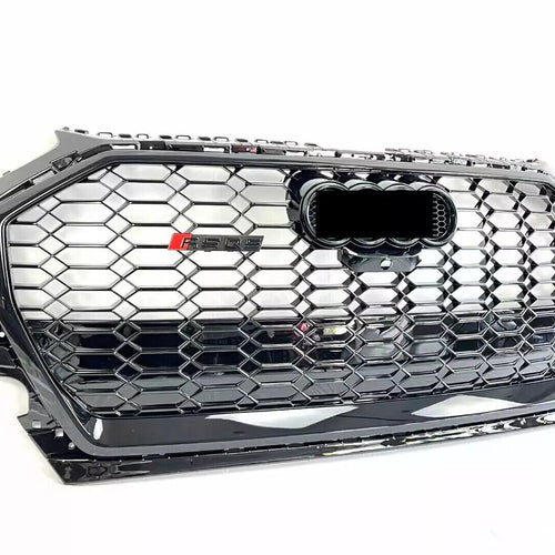 GRIGLIA a Nido d'Ape "RS LOOK" RSQ5 per AUDI Q5 restyling da 2020+ Nero Lucido
