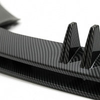 Lama Anteriore Splitter per Audi A4 B9 8W (2016-2018) SOLO S-LINE - CARBON