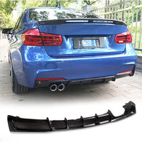 Diffusore ?CARBONIO M3? per BMW Serie 3 F30 F31 F35 ->M Sport per Scarico a Sx