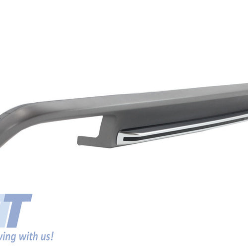 Diffusore d'aria per paraurti posteriore per Audi A6 4G (2012-2015) S6 Design