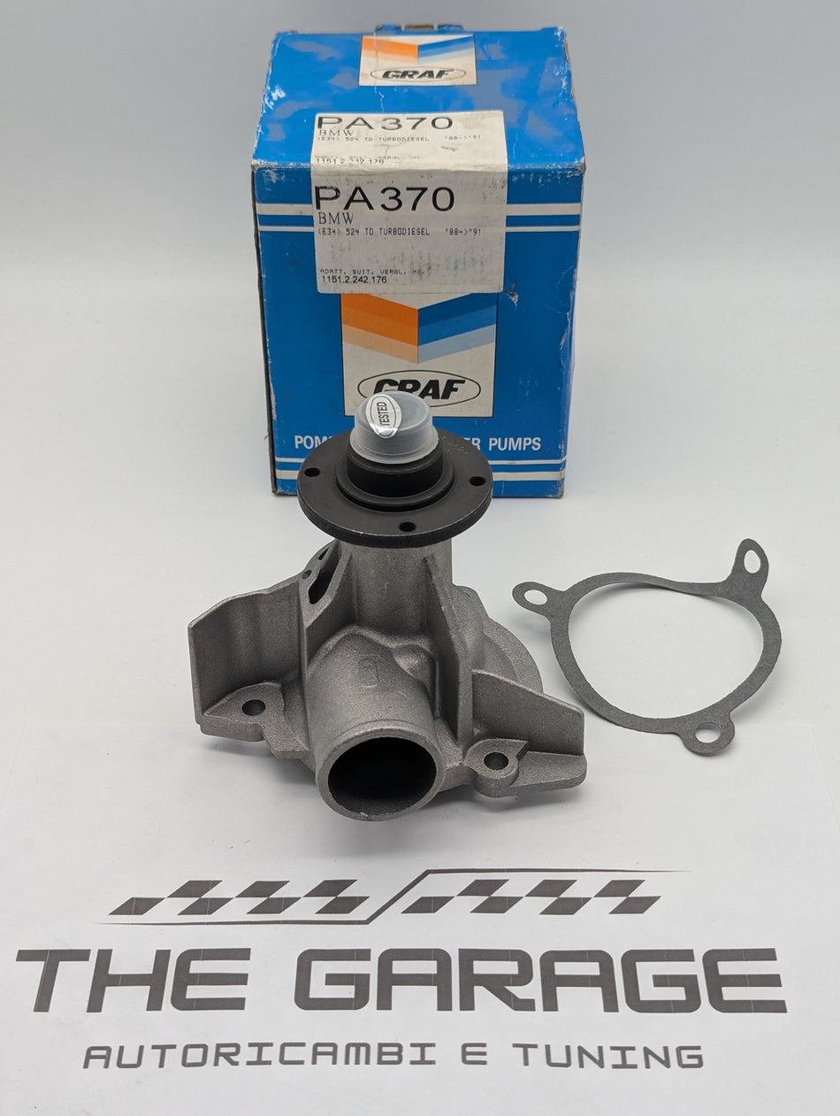 Pompa acqua GRAF PA370 per BMW serie 5 III 524 TD del 1988 al 1991 11512242176