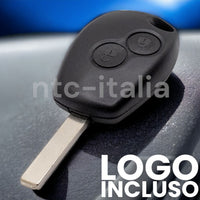 Guscio Scocca Chiave 2Tasti LAMA Piatta per Renault Clio 2 3 MODUS Twingo Kangoo