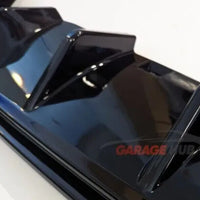 DIFFUSORE POSTERIORE per VW GOLF 7 TDI GTD dal 2013 per due terminali singoli