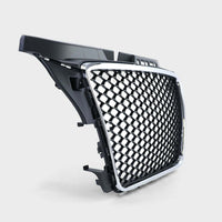 per AUDI A3 8P 8PA 2008-2012 Griglia in Ottica RS3 Nero a Nido D'ape