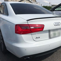 Spoiler per bagagliaio per Audi A6 C7 4G 4 porte (2011-2018) Nero opaco