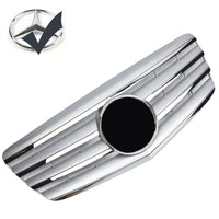 Griglia sportiva griglia per Mercedes W211 S211 E 2006-2009 cromo argento AMG...