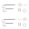 Kit Riparazione Alzacristalli Laterale per Fiat Albea