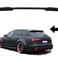 Spoiler sul tetto per Audi A6 Avant Facelift 4G C7 (2015-2018) Piano Black