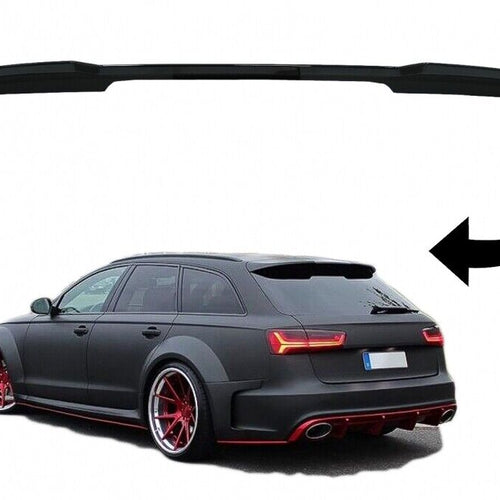 Spoiler sul tetto per Audi A6 Avant Facelift 4G C7 (2015-2018) Piano Black