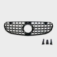 per Mercedes GLC X253 C253 2019-2022 Griglia Anteriore Cromata 63 AMG Look