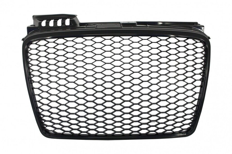 Griglia anteriore senza badge per Audi A4 B7 (2004-2008) RS4 Piano Black