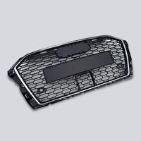 per AUDI A3 8V 2016-2020 Griglia Radiatore RS3 Look Nero Cromato