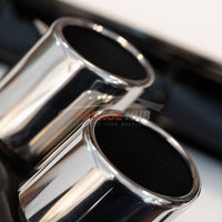 DIFFUSORE +2 TERMINALI INOX *Look M3* per BMW Serie 3 G20/G80M Performance