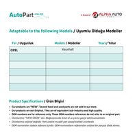 Ingranaggio EGR Opel (60 denti)