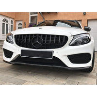 per Mercedes C63 AMG W205 2014-2021 Griglia Radiatore GT Look Nero